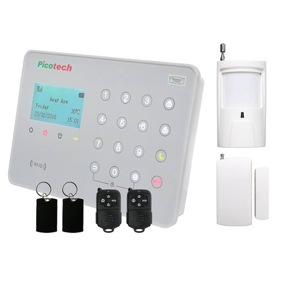Báo trộm thông minh GSM 32 vùng + 4 vùng có dây PICOTECH PCA-8300GSM-4G